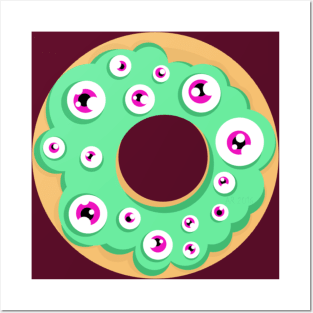 Monster Doughnut Posters and Art